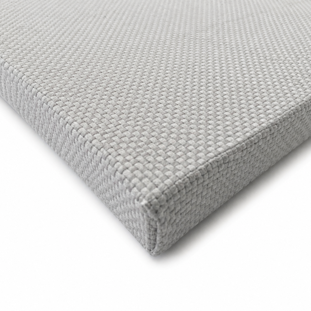 Cadre pour Punch Needle - Pré-tendu avec Toile de Moine grise RICO Design